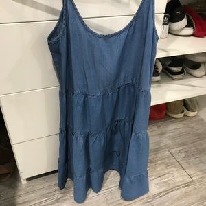 Denim looking flow dress!!!